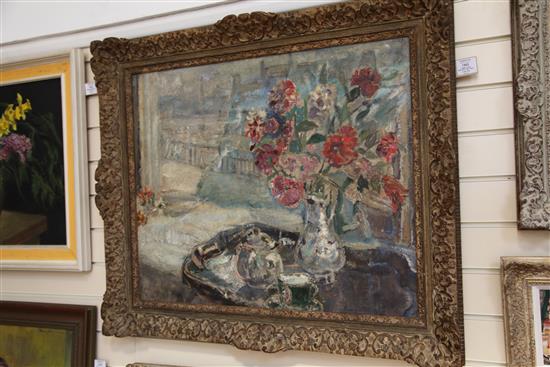 § Dame Ethel Walker (1861-1951), The Studio Window, oil on canvas